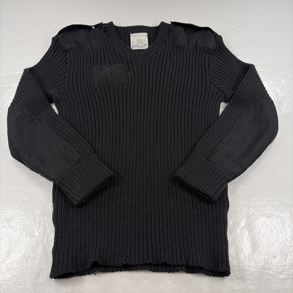Vintage Brigade Quartermasters Woolly Pully Sweater Men's 46 Wool Military UK